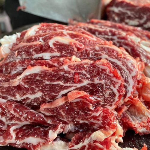 雪花牛肉200克农家散养新鲜脖仁生鲜生牛肉