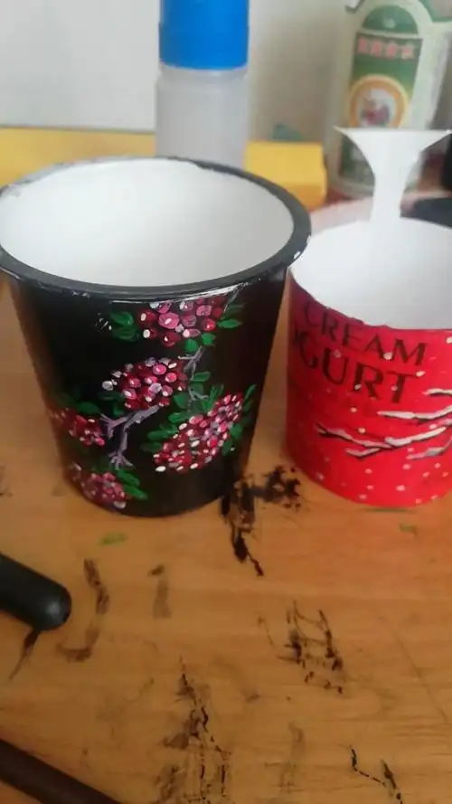 酸奶盒子废物利用