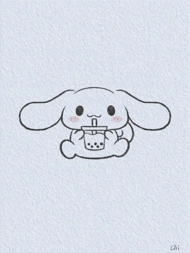 可爱玉桂狗/零基础简笔画教程 嘻嘻,谁能拒绝可爱的狗子呢 	 绘画工具