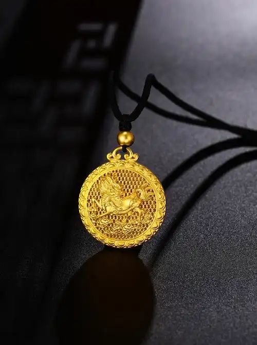 古法金吊坠～麒麟|摄影|产品摄影|大胜摄影 - 原创作品 - 站酷 (zcool