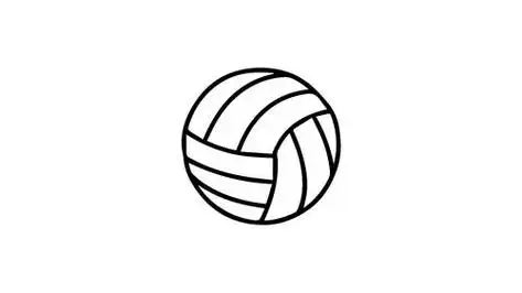 排球运动人物简笔画(简笔画图片大全) -【爱个性】