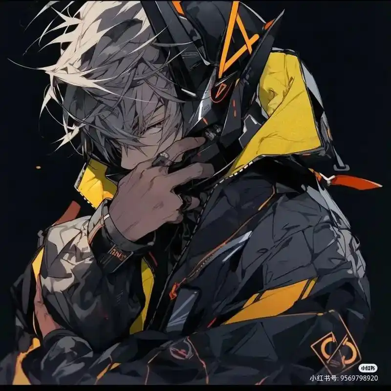 白虎 #机甲风 #高清图片  #动漫男生头像 # - 抖音