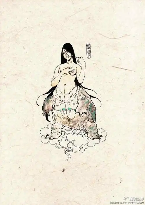 中国古代百鬼图鉴《百鬼录》(图,长尺寸) - 原创评论版 - 龙的天空