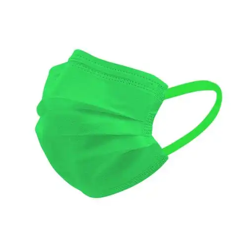 口罩绿色一次性医疗女夏三层医用单独包装医护口罩器械
