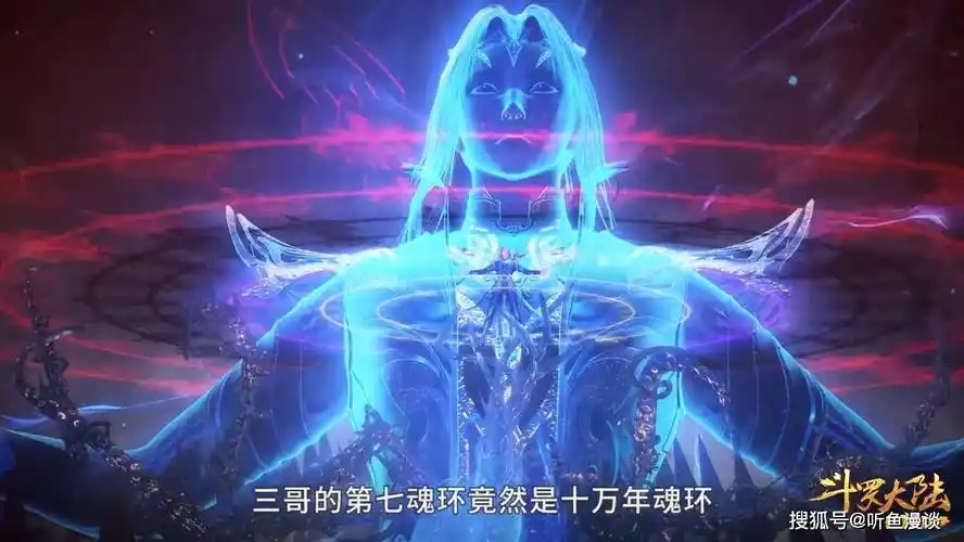 原创斗罗唐三突破封号斗罗时有几个十万年魂环它们从何而来