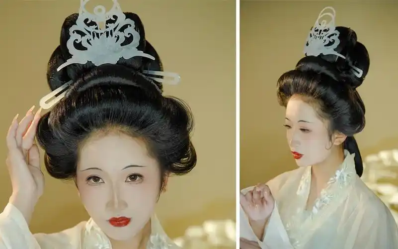 【樱铃】素雅宋制汉服妆造发型展示 | 成都汉服妆造