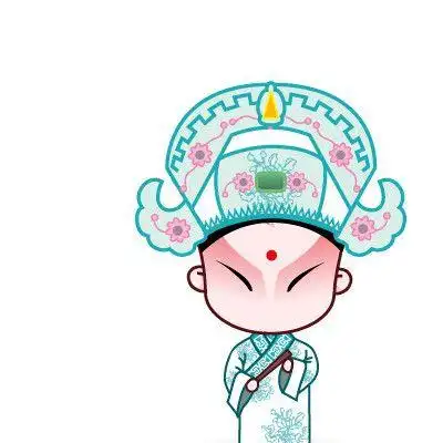 京剧动画头像图片