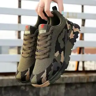 男春秋冬户外登山作训鞋学生军训鞋秋季解放鞋工地劳保鞋迷彩绿色336