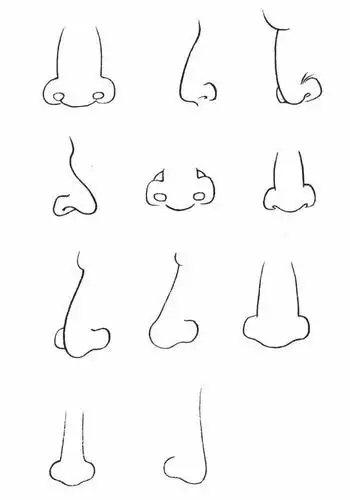 人物五官白描怎么画?学会这些画法,画人物白描很简单,快学习