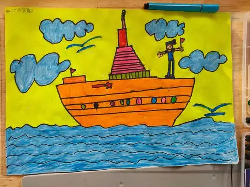 美术作业 《船》