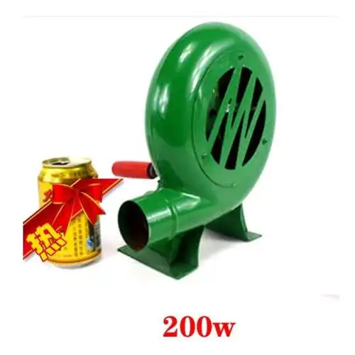 鼓风机家用烧火手持柴火炉静n音小型煤炭炉手摇式吹风烧烤生火手