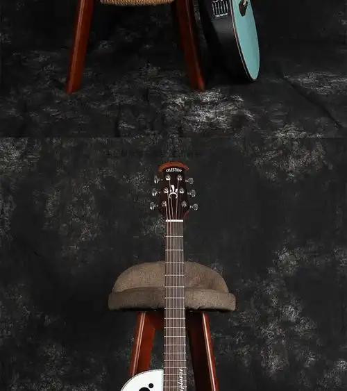 黄家驹41单板民谣吉他1869龟背电箱民谣木吉他云杉黑色单板渔夫拾音器