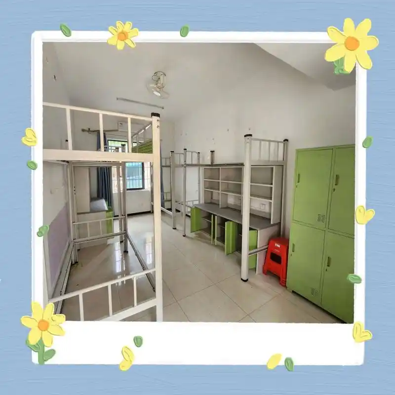 徽商职业学院槽郢校区 宿舍翻修中.老校区环境,住宿环境等