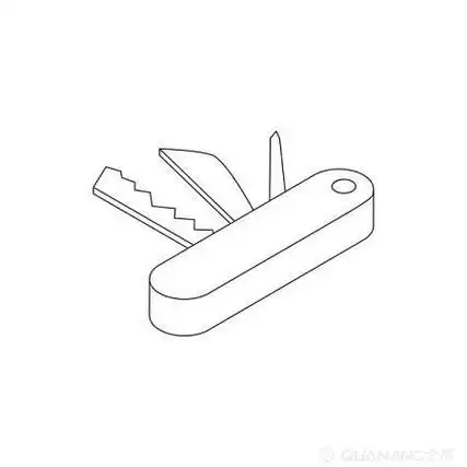 橡皮小刀简笔画