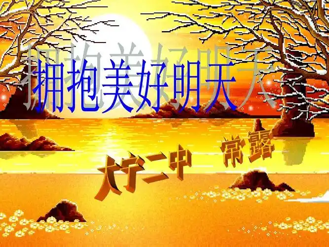 政治人教版九年级 第四单元第十课第四框拥抱美好明天ppt