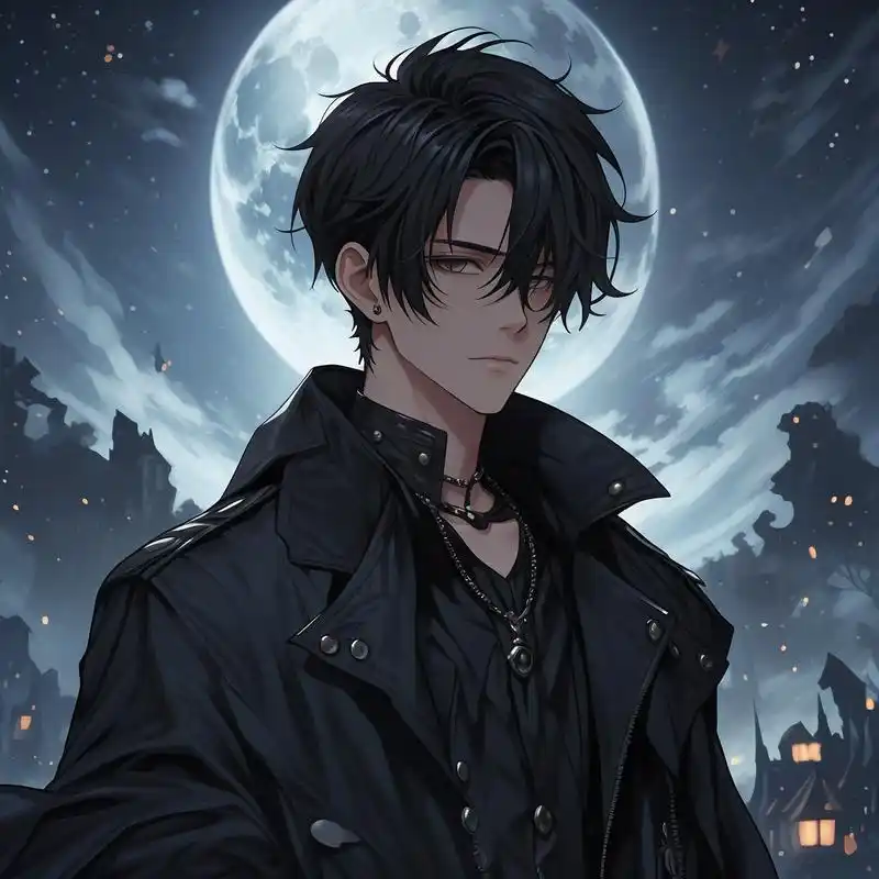 探索动漫中的高冷黑暗系男生,每一个头像都散发着不可一世的帅气