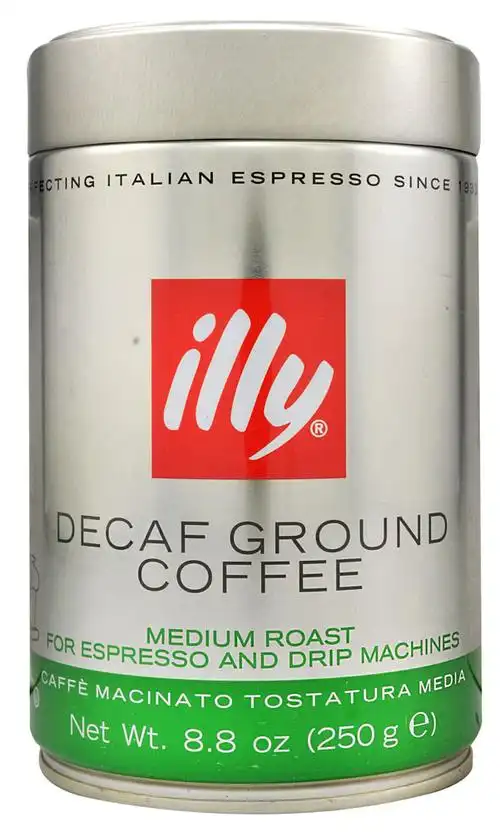 【vitacost】 illy caffe decaf ground coffee medium roast -- 8.