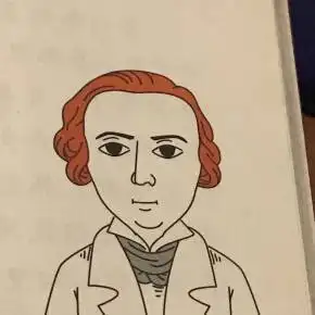 肖邦头像q版简笔画