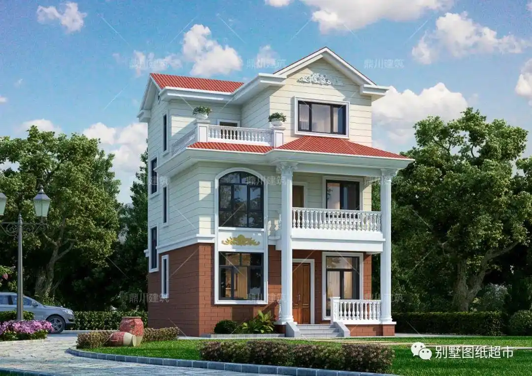 5款开间7米多农村别墅,小户型玩出大花样,好看不贵,经典又实用