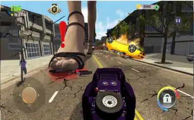 赤脚女巨人破坏城市ios在城市内会出现一位无比巨大的女巨人,时刻注意