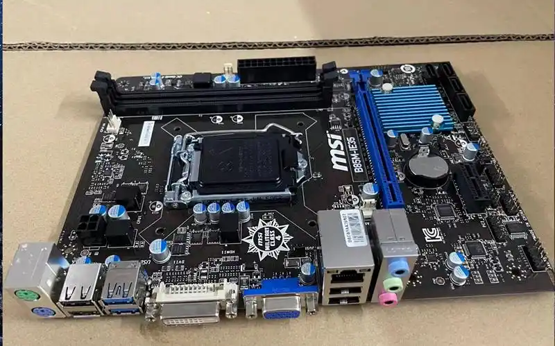 库存全新msi/微星 b85m-e45 b85m-ie35 小板 支持4590 4790 黑色