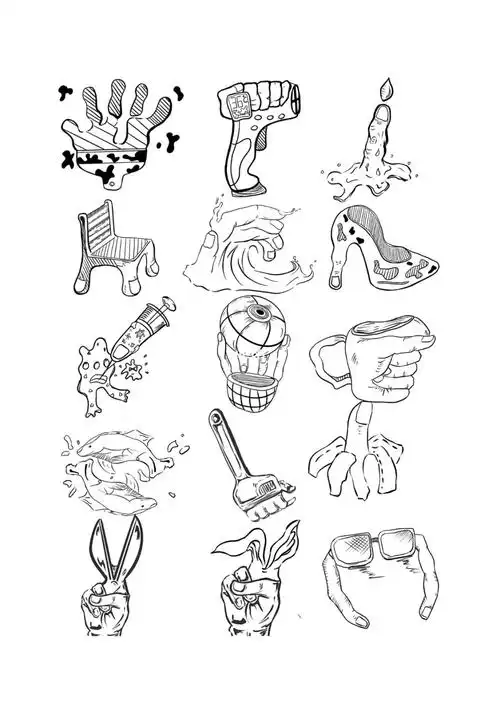 好久不见的图形创意设计～抄作业咯～#图形创意  #procreate  #作业