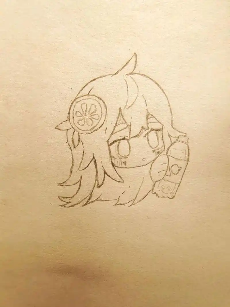 q版安莉洁(含过程1/7) 凹凸世界安莉洁手绘凹凸粉看过来 安莉洁 手绘