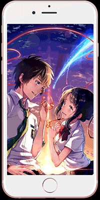 唯美 浪漫 流星 三叶 livephotos 动态 锁屏 壁纸 动图 电影 动漫