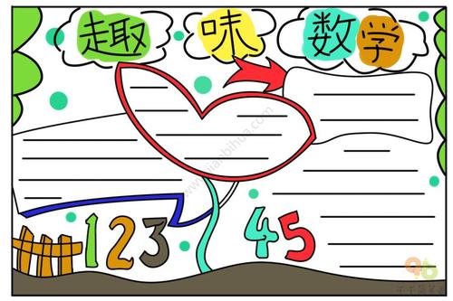 小学生趣味数学手抄报