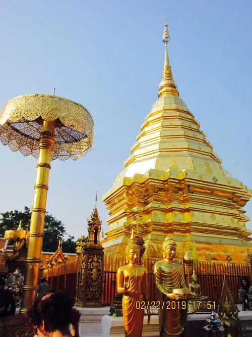 泰国清迈-双龙寺