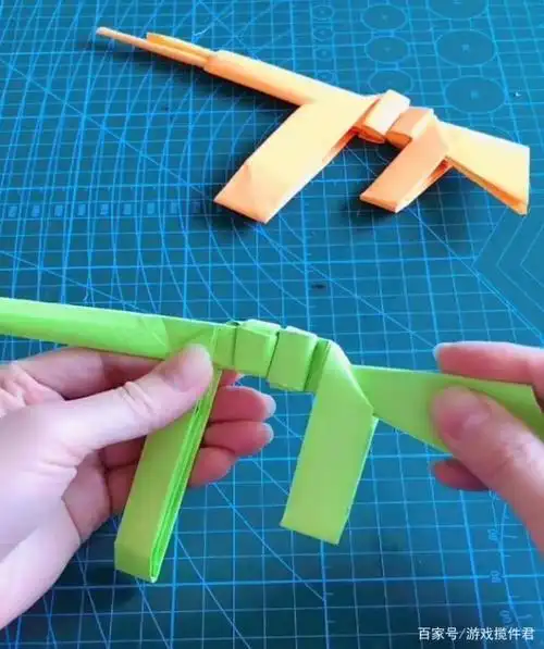 折纸王子教折我的世界98k