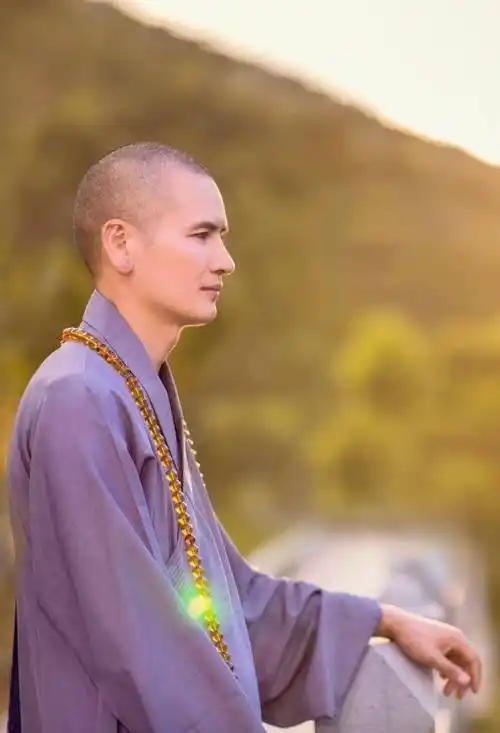 "最帅和尚"释明心:29岁放弃铁饭碗出家,被富婆送40