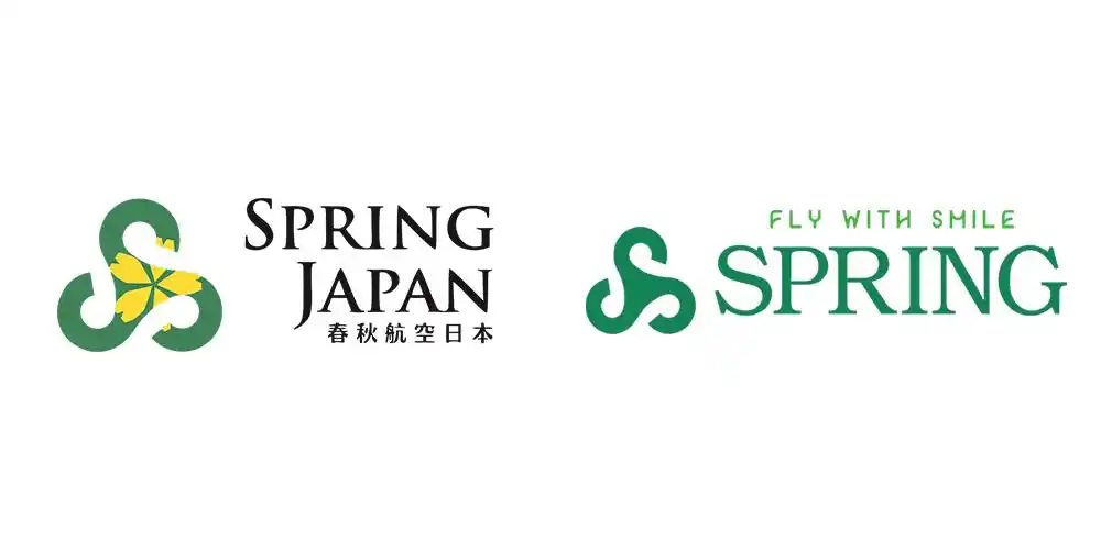 春秋航空日本springairlinesjapan更换新logo和宣传标语
