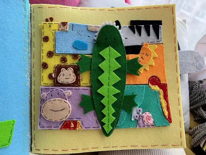 不织布绘本拼图篇