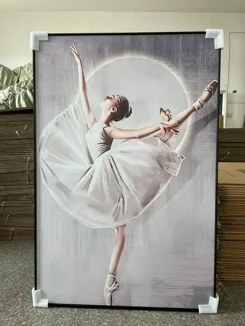 舞蹈女孩装饰画