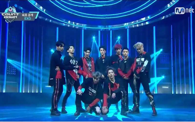 【exo】160609 m-countdown舞台(monster lucky one 各成员focus)