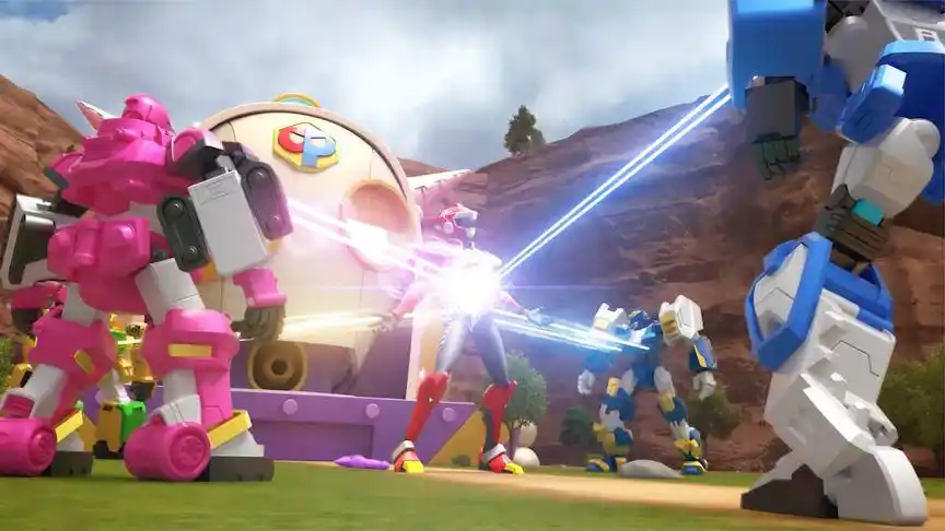 迷你特工队之超级恐龙力量第2季:迷你特工队联手攻击小米-动漫视频