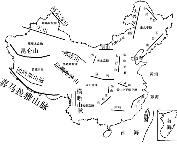 地理八年级上册期中复习填图识图题答案