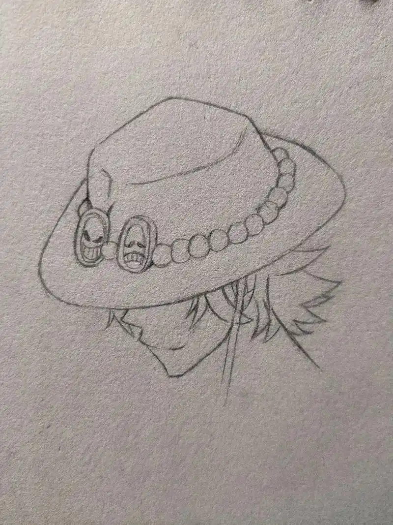 铅笔画 #临摹 #海贼王 - 抖音