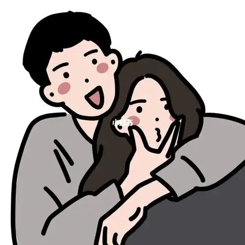 情侣头像捏捏脸搞怪