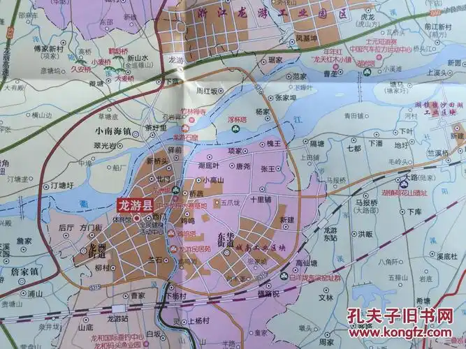 龙游交通旅游图2016年龙游县地图龙游地图衢州地图