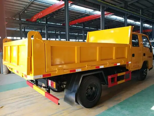 国六双排自卸式工程车-国六小型翻斗车