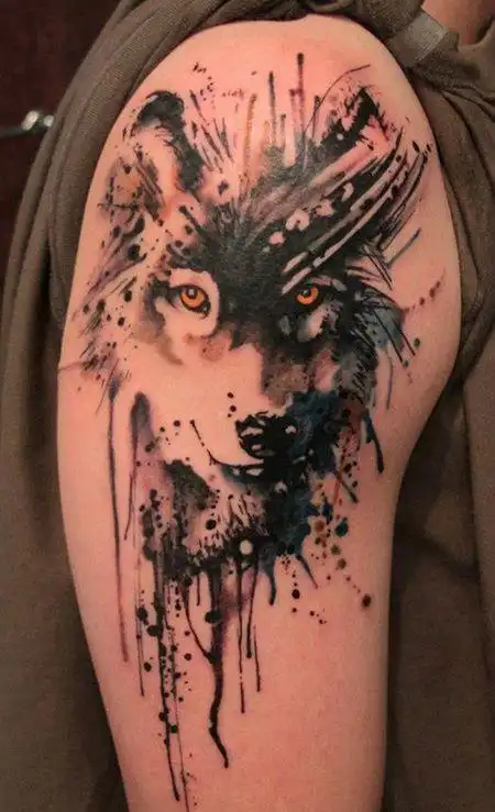 狼头纹身_狼头图片_狼头纹身图案_纹身狼头图案_第24页 - 纹身秀