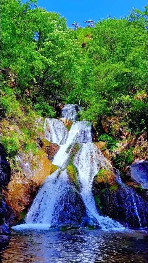 洛阳重渡沟飞虹瀑布