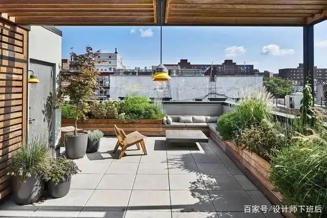 这么美的露台花园,谁不想拥有?