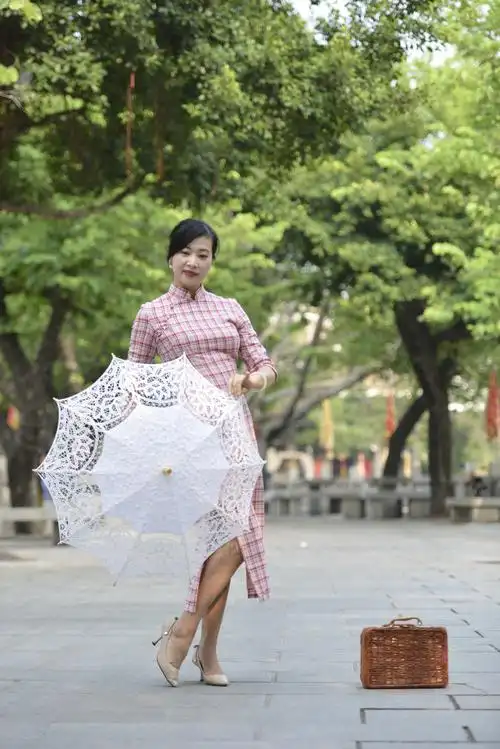 广州黄埔区南湾古村旗袍人像作品～杨郁(alan)摄