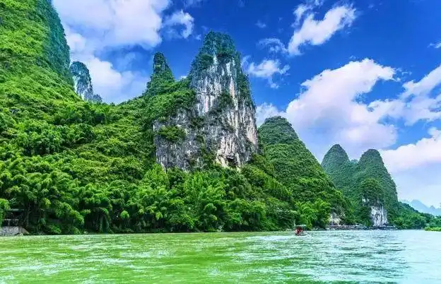 桂林山水的美景图