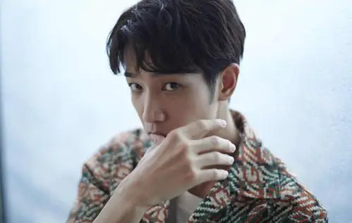 刘以豪印花衬衫帅气写真图片39