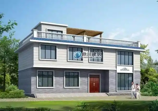 15款平屋顶别墅设计造价低施工简单每一套都美到犯规