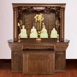 立柜带门香案供桌佛台家用神龛财神爷菩萨佛柜神台简约佛龛现代立柜供